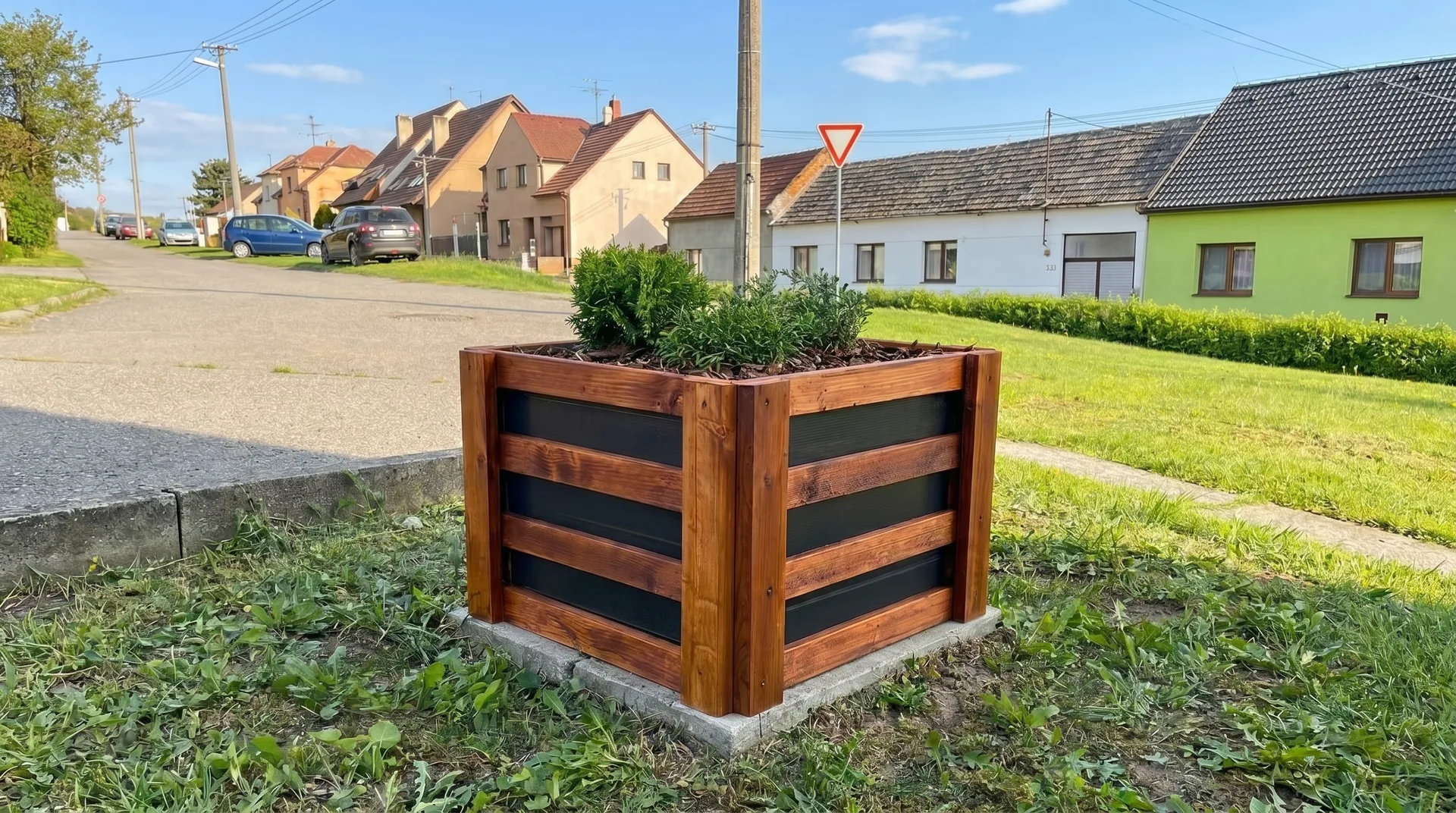 Vyvýšené záhony a truhlíky